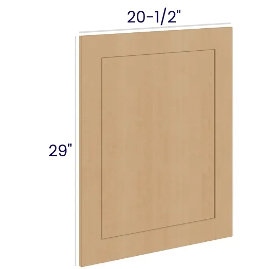 Oak Shaker Vanity Decorative End Panel