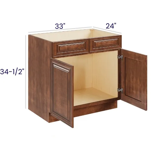 Red Cherry Sink Bases