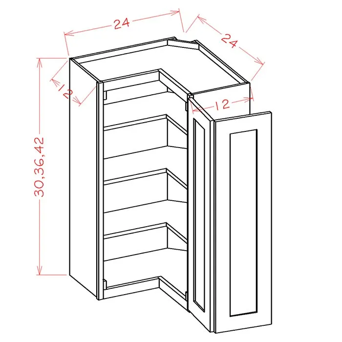 Heather Gray Shaker Wall Easy Reach