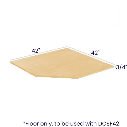 Oak Shaker Diagonal Sink Floor
