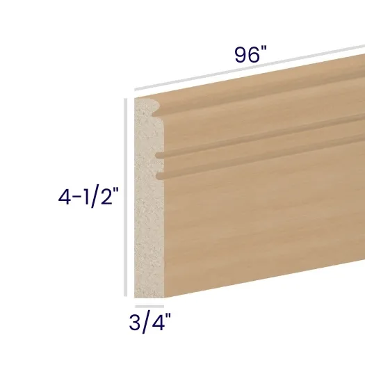 Oak Shaker Furniture Base Molding