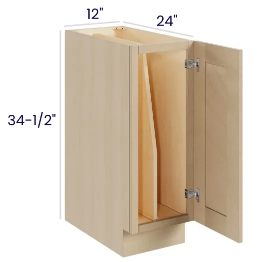 Natural Birch Full Height Tray Divider Bases