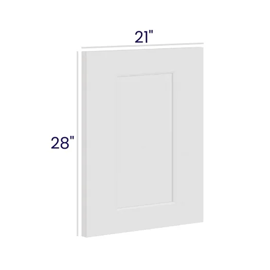 White Shaker Panels · Base Decorative