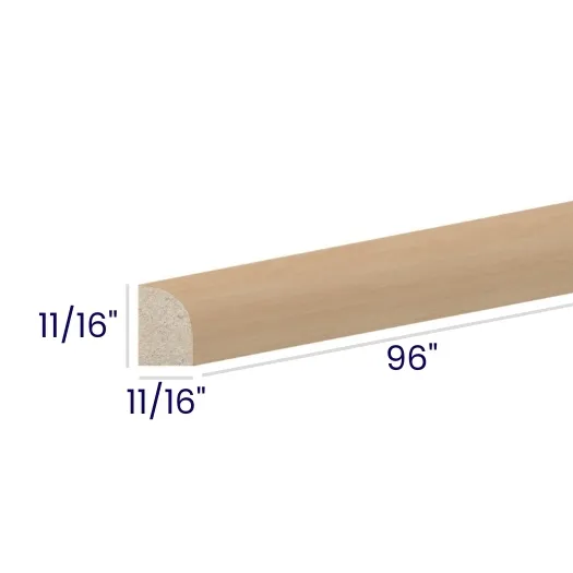 Oak Shaker Shoe Molding