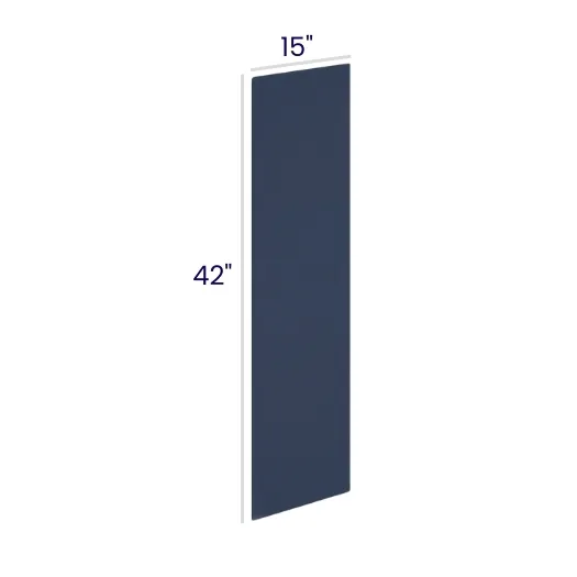 Navy Blue Shaker Wall Skin Veneer