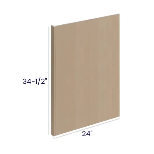 Natural Birch Panels · Dishwasher End