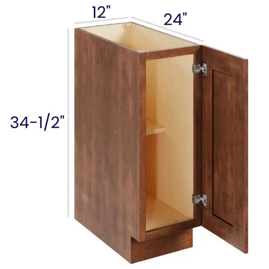 Red Cherry Full Height Single Door Bases