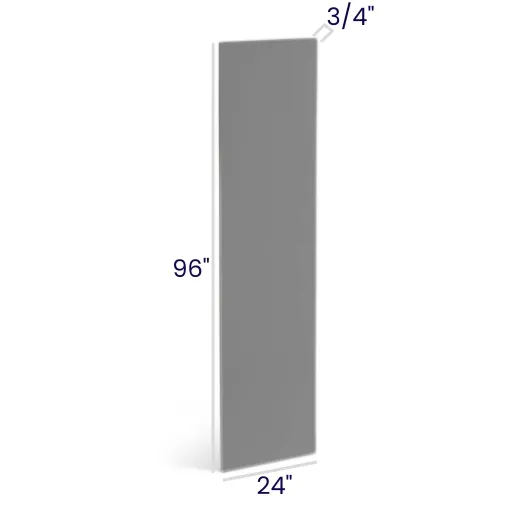 Heather Gray Shaker Panels · Shelf