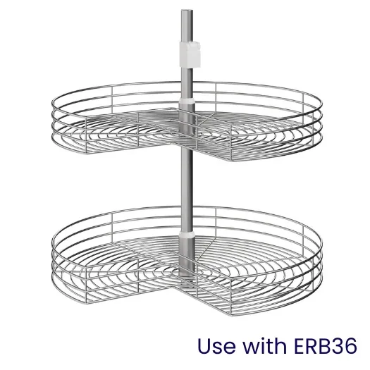 Oak Shaker CHROME TRAY36