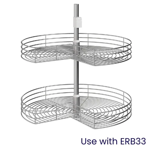 Oak Shaker CHROME TRAY33