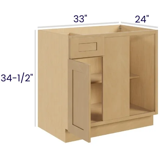 Oak Shaker Blind Bases