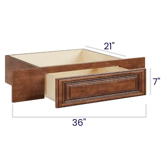 Red Cherry Vanity Knee Drawer