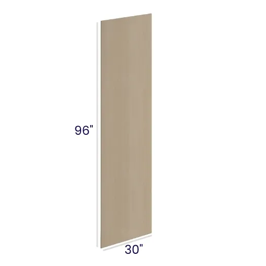 Natural Birch Panels · Refrigerator End