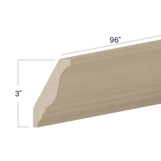 Natural Birch Moldings · Decorative Crown