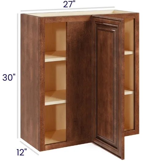 Red Cherry Wall Blind Cabinets