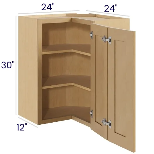 Oak Shaker Wall Easy Reach
