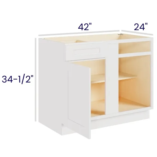 White Shaker BBC42L
