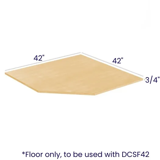 Red Cherry Sink Bases · Diagonal Sink Floor