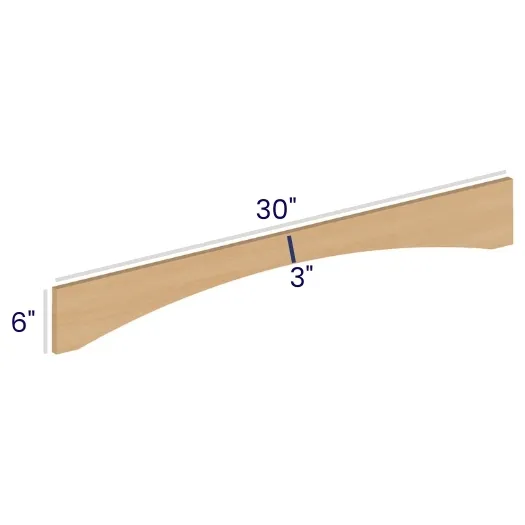 Oak Shaker Valance