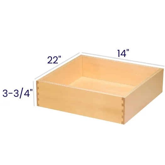 White Shaker Roll Out Drawers