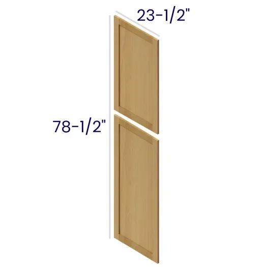 Oak Shaker Tall Decorative Door Panel