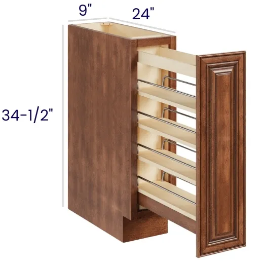 Red Cherry spice rack pull-out