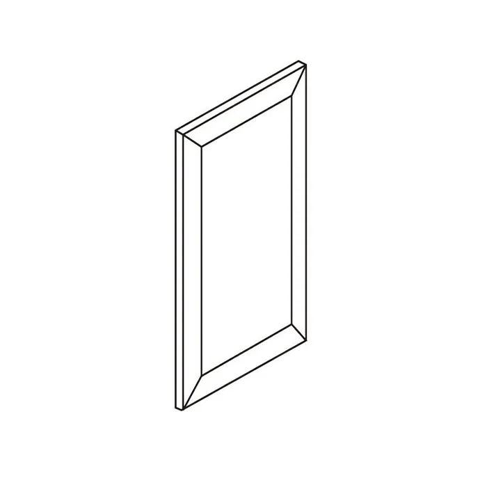 White Shaker Panels · Base Decorative