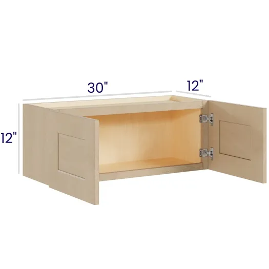 Natural Birch 30" Bridge Cabinets