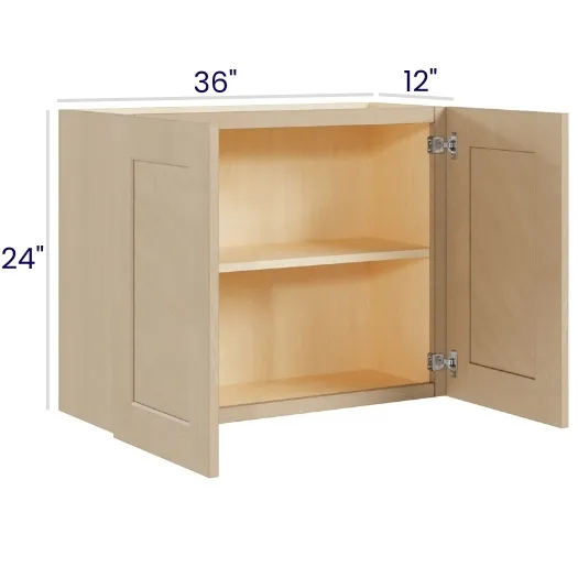 Natural Birch 36" Bridge Cabinets
