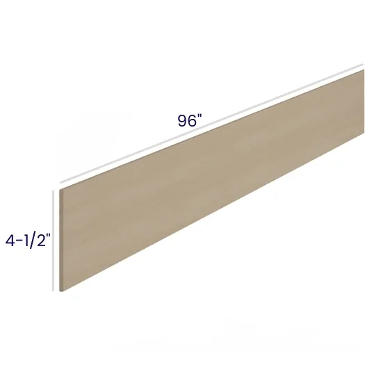 Natural Birch Moldings · Toe Kick