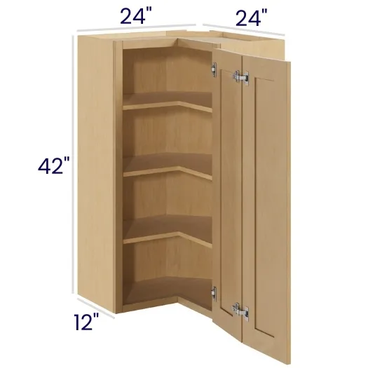Oak Shaker Wall Easy Reach
