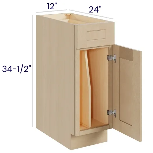 Natural Birch Tray Divider Bases