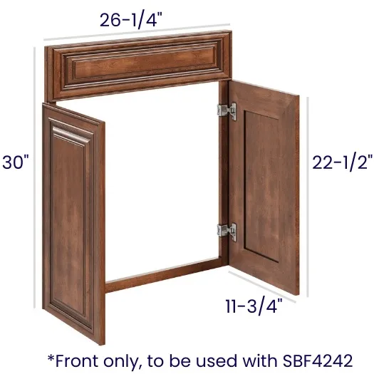 Red Cherry Sink Front · Diagonal Sink Front