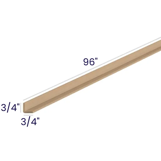 Oak Shaker Outside Corner Molding