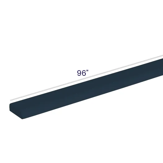 Navy Blue Shaker Moldings · Scribe