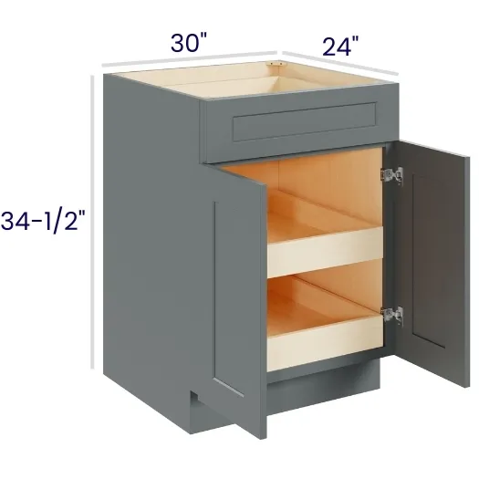 Heather Gray Shaker B30S2RS