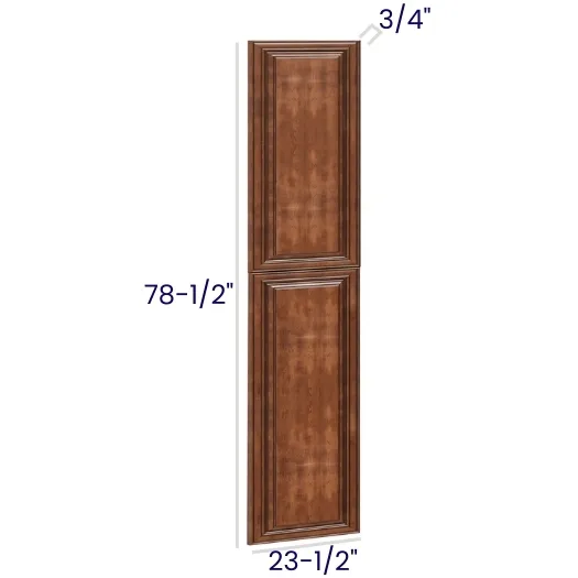 Red Cherry Panels · Tall Decorative End