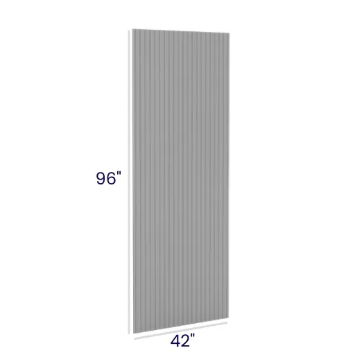 Heather Gray Shaker Panels · Bead Board Finished Plywood Veneer